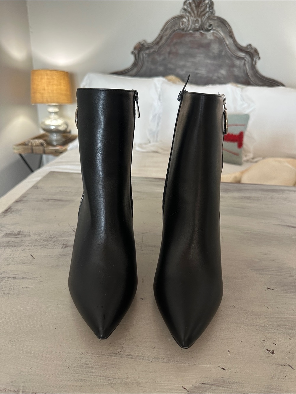 DREAM PAIRS Sianna Chunky High Heel Ankle Booties - Picture 5 of 13
